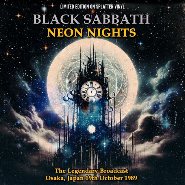 Black Sabbath Neon Nights: Japan 1989 (Black & Red Splatter Vinyl) [Import]