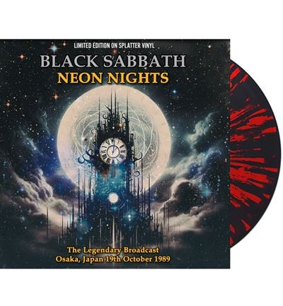 Black Sabbath Neon Nights: Japan 1989 (Black & Red Splatter Vinyl) [Import]
