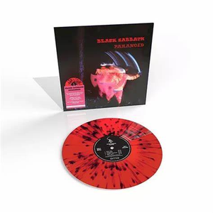 Black Sabbath Paranoid (Limited Edition, Red & Black Splatter Colored Vinyl) [Import]