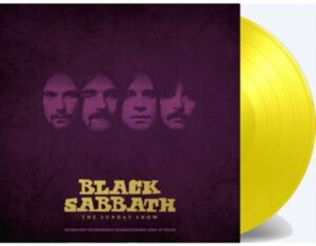 Black Sabbath The Sunday Show: BBC Broadcasting House, London 1970 (Limited Edition, Yellow Colored Vinyl) [Import]