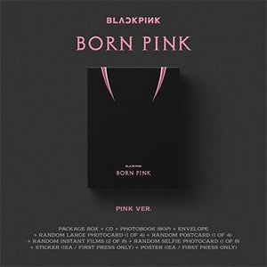 BLACKPINK BORN PINK [Standard CD Boxset – Version A / PINK]