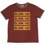 Blink-182 Logo Repeat Red