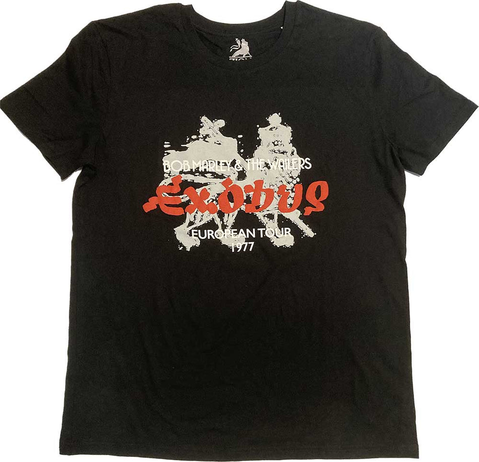 Bob Marley Exodus European Tour '77 Black