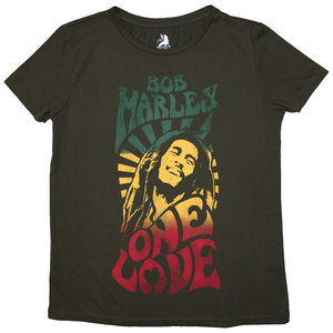 Bob Marley One Love Gradient Green