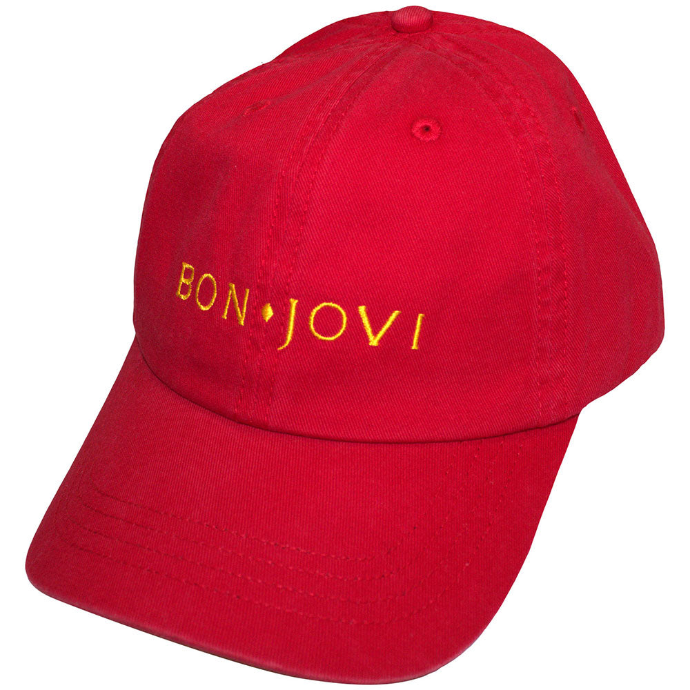 Bon Jovi Original Logo Red