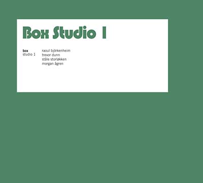 BOX Studio 1