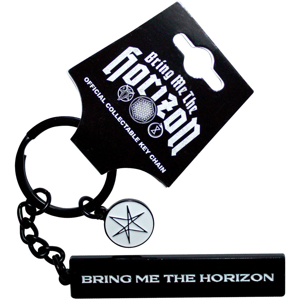 Bring Me The Horizon Text Logo 6-Point Star Charm