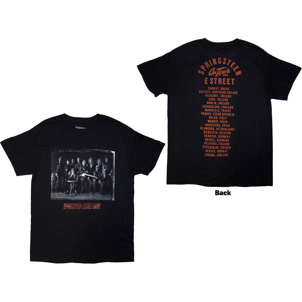 Bruce Springsteen Tour '24 E-Street Photo Black