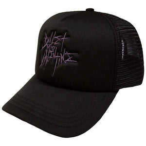 Bullet For My Valentine Purple Logo Black