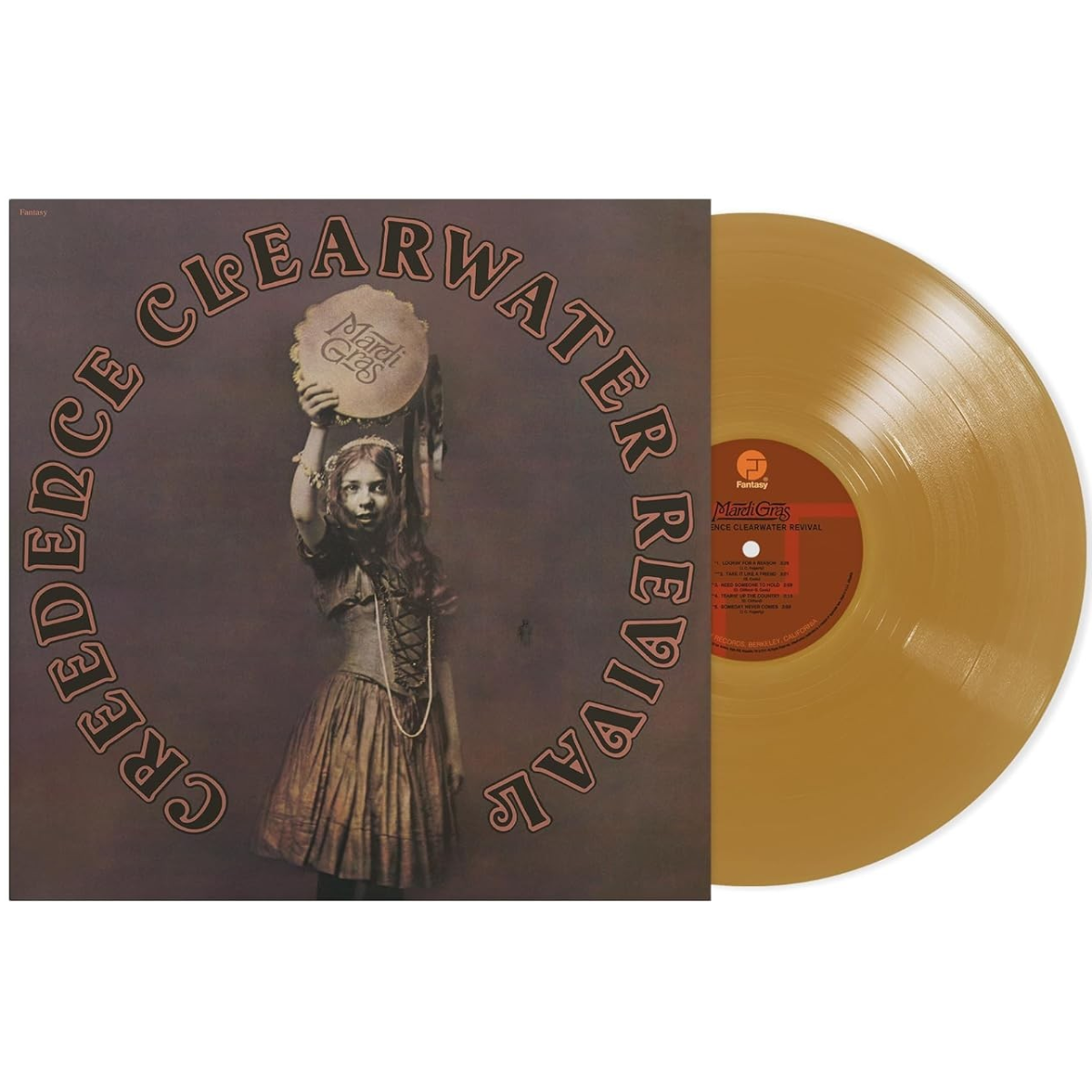 Creedence Clearwater Revival Mardi Gras (Remastered 2025) (Gold Colored Vinyl)