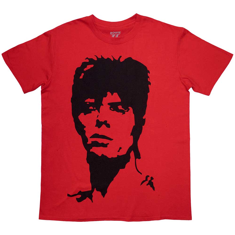 David Bowie 1973 Monochrome Red