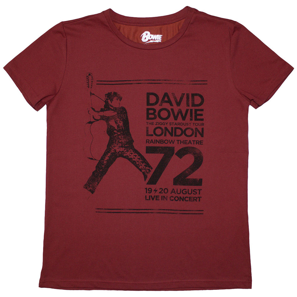 David Bowie Rainbow Theatre Red