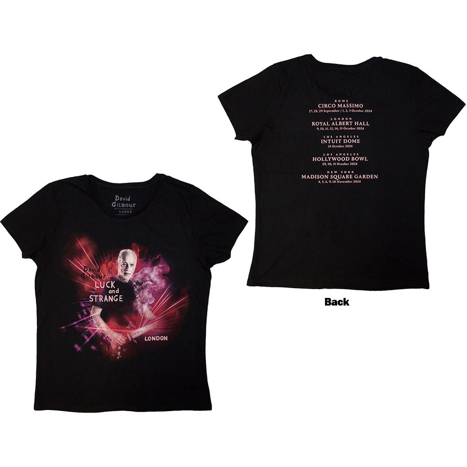 David Gilmour Luck & Strange London Black