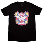 DC Comics Wonder Woman Peace & Love Black
