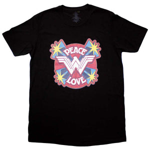 DC Comics Wonder Woman Peace & Love Black