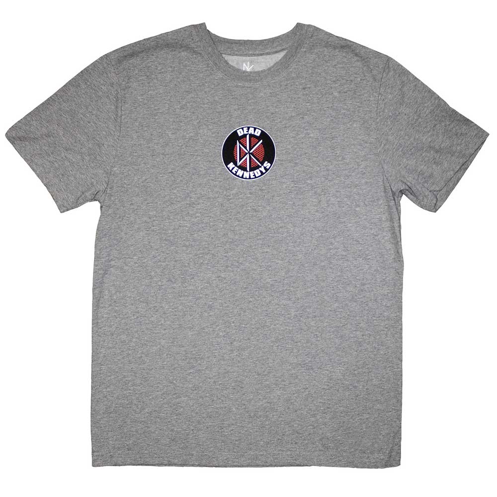 Dead Kennedys Mini Circle Logo Grey