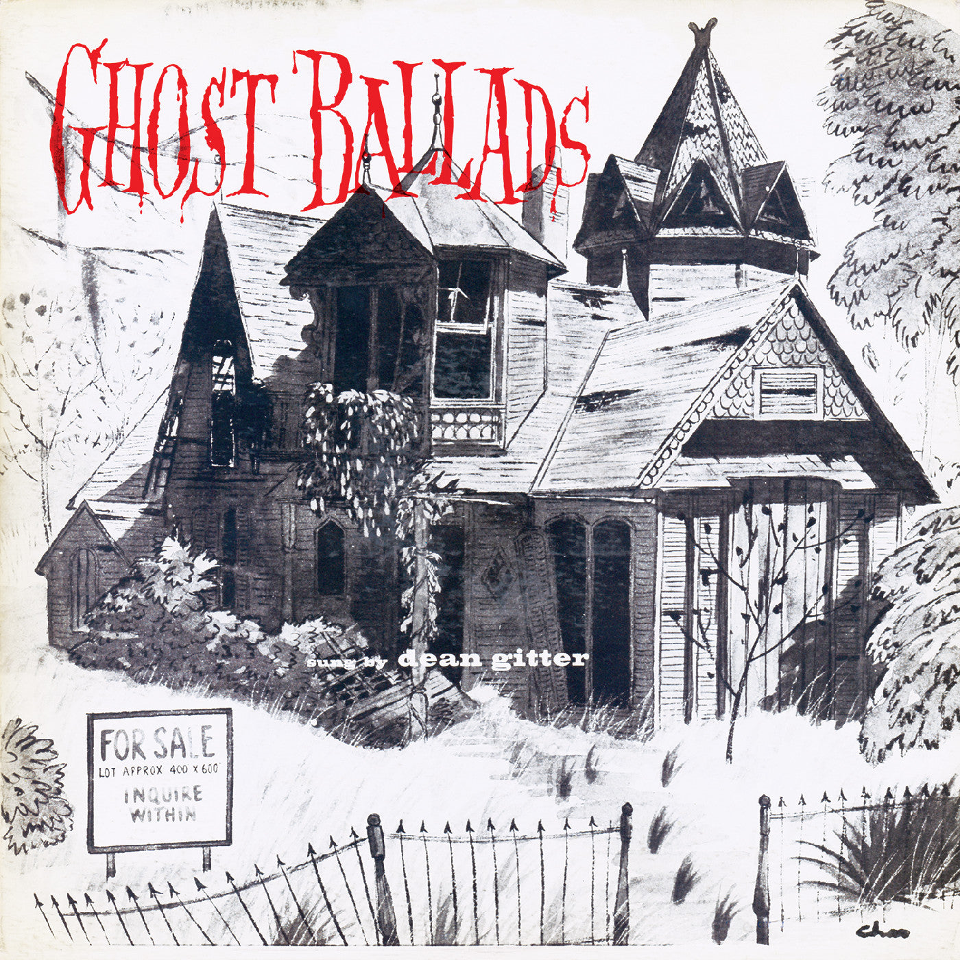 Dean Gitter Ghost Ballads (Clear W/ Orange Pumpkin Swirl Vinyl)