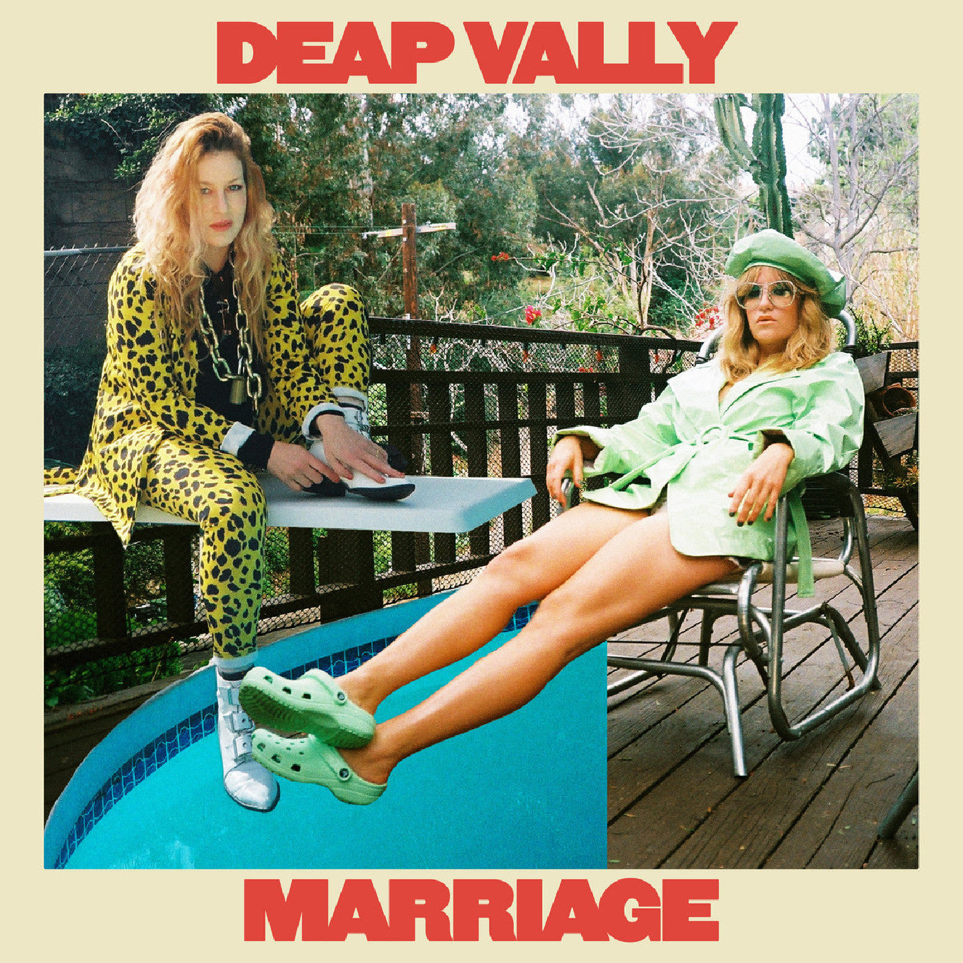 Deap Vally Marriage (White Marble Vinyl)