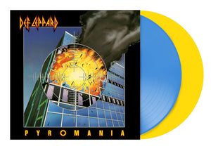 Def Leppard Pyromania: 40th Anniversary Edition (Limited Edition, Blue & Yellow Colored Vinyl) [Import] (2 Lp's)