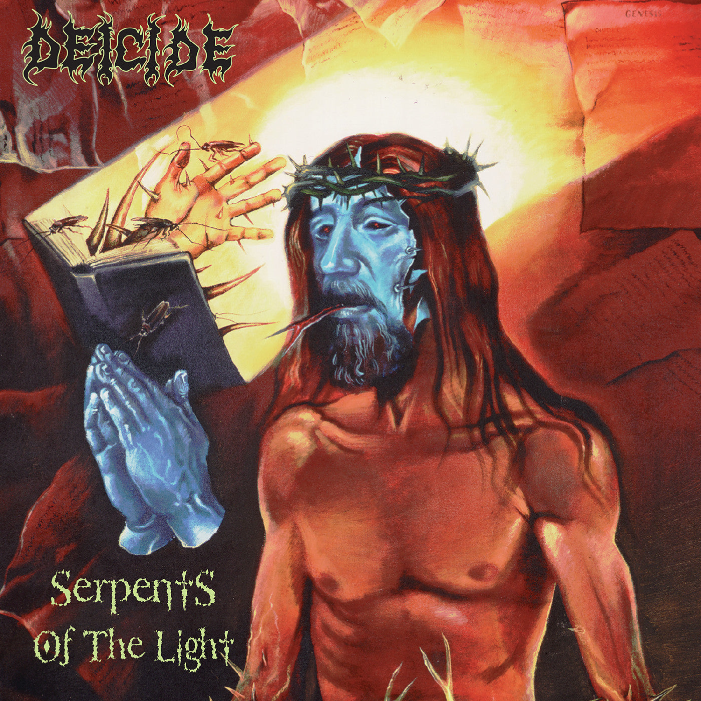 Deicide Deathly Blue Vinyl) Serpents Of The Light (Remastered) (Deluxe Edition