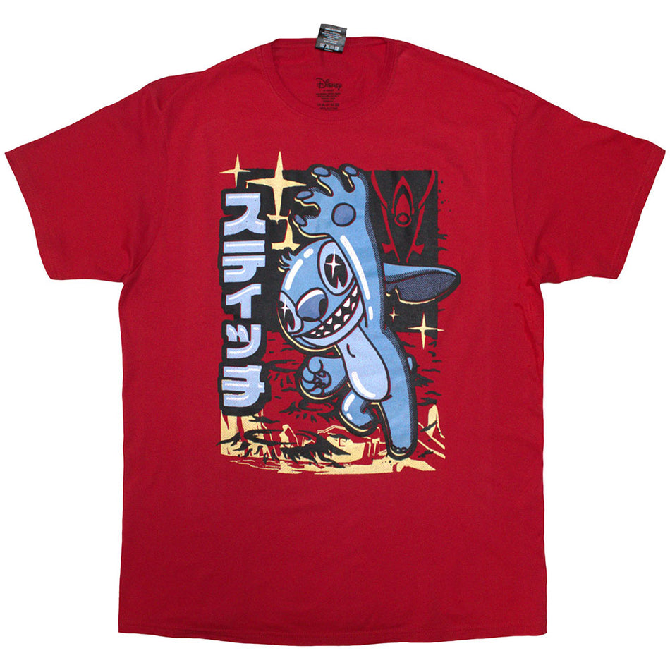 Disney Lilo & Stitch Japanese Stitch Red