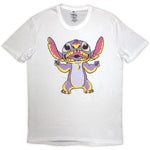 Disney Lilo & Stitch Purple Stitch White