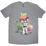 Disney Toy Story Characters Distressed Grey