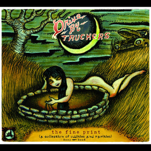 Drive-By Truckers The Fine Print (Crystal Blue Curaçao Vinyl)