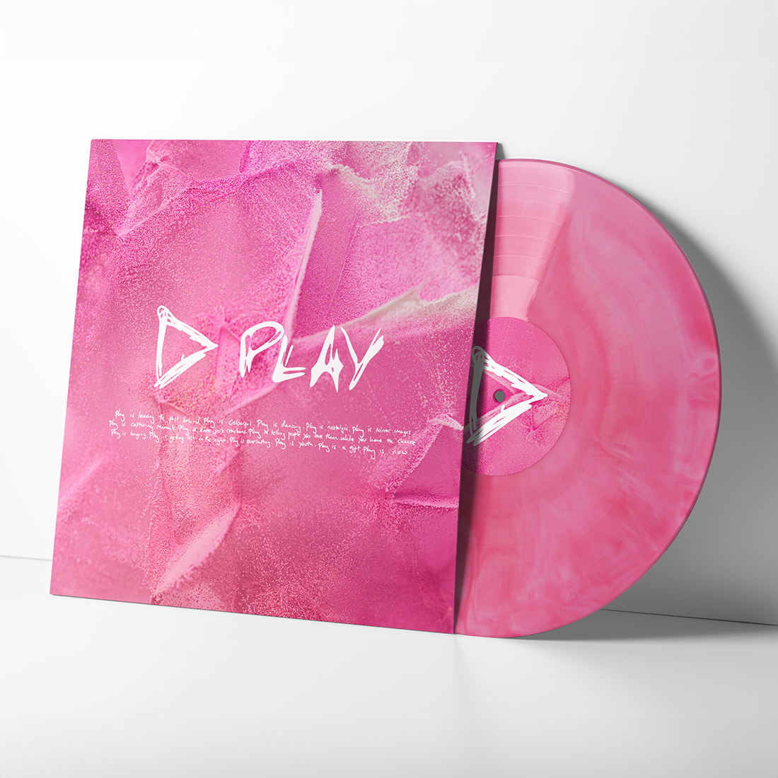 Ed Sheeran Play (Indie Exclusive) (White & Pink Marbled Vinyl)