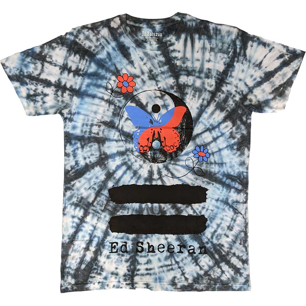 Ed Sheeran Yin & Yang Butterfly White
