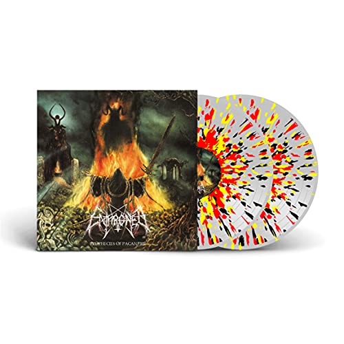 Enthroned Prophecies Of Pagan Fire (Clear W/ Red, Yellow & Black Splatter Vinyl 2Lp)
