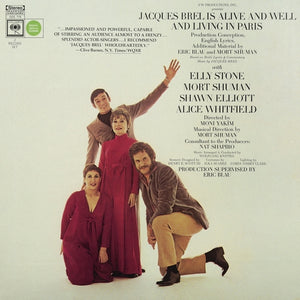 Eric Blau & Mort Shuman Jacques Brel Jacques Brel Is Alive And Well And Living In Paris