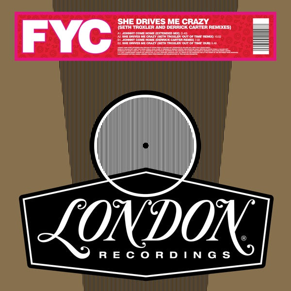 Fine Young Cannibals She Drives Me Crazy (Derrick Carter And Seth Troxler Remixes)