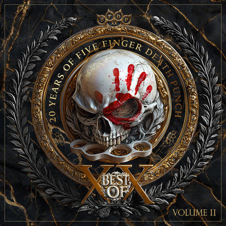Five Finger Death Punch Best of: Volume II [Explicit Content] (Indie Exclusive, White & Red Colored Vinyl, Anniversary Edition) (2 Lp's)