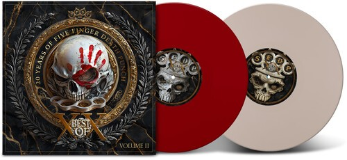 Five Finger Death Punch Best of: Volume II [Explicit Content] (Indie Exclusive, White & Red Colored Vinyl, Anniversary Edition) (2 Lp's)