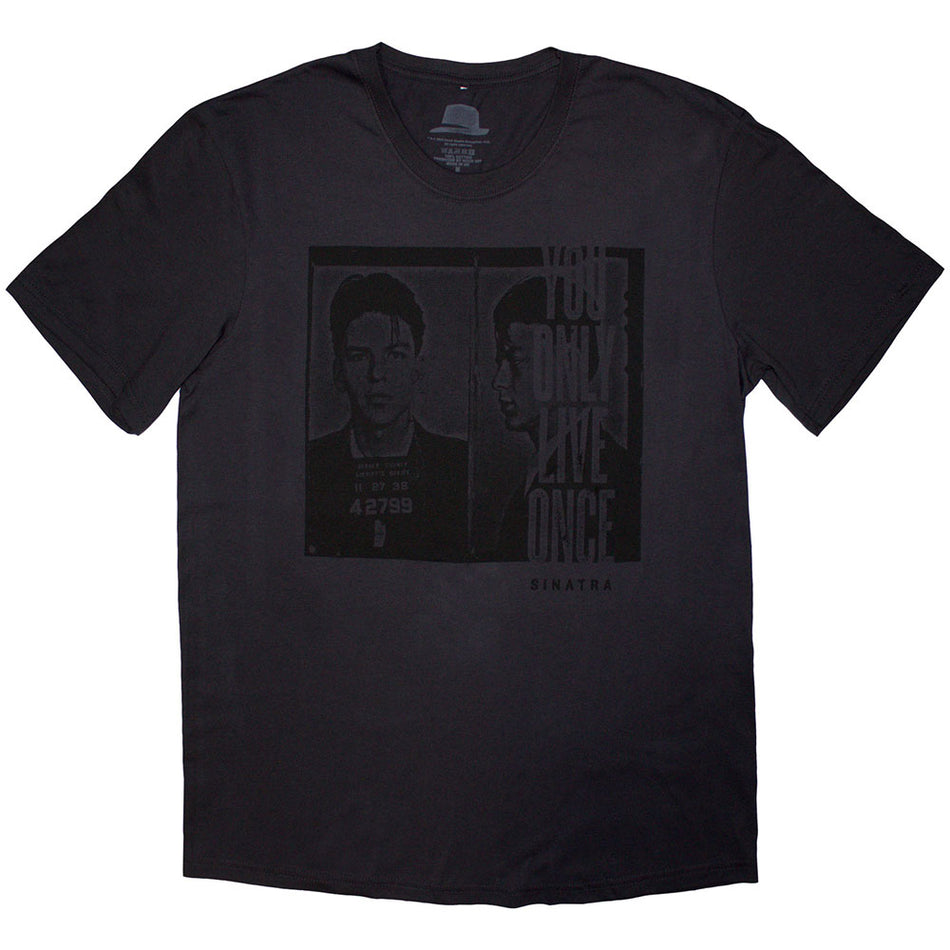 Frank Sinatra Mugshot Grey
