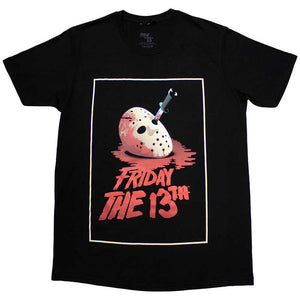 Friday the 13th Jason Blood Mask Black