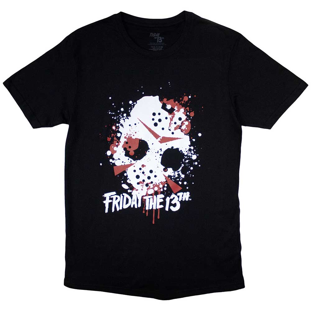 Friday the 13th Jason Blood Splat Black
