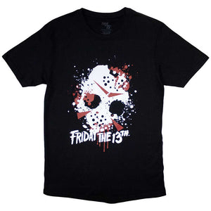 Friday the 13th Jason Blood Splat Black