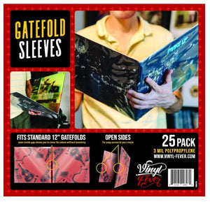 Vinyl Fever Premium Gatefold Sleeves - Crystal Clear Vinyl