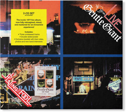 Gentle Giant Playing the Fool: The Complete Live Experience (2 Cd's)