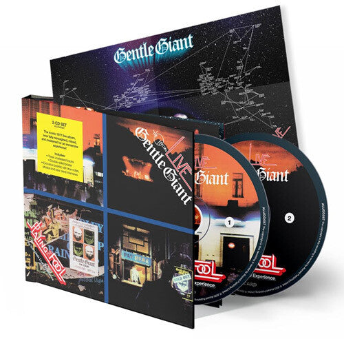 Gentle Giant Playing the Fool: The Complete Live Experience (2 Cd's)