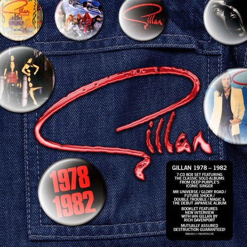 Gillan 1978-1982 - Deluxe Boxset (Deluxe Edition, Boxed Set) 7 Cd's)