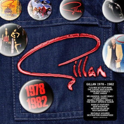 Gillan 1978-1982 - Deluxe Boxset (Deluxe Edition, Boxed Set) 7 Cd's)