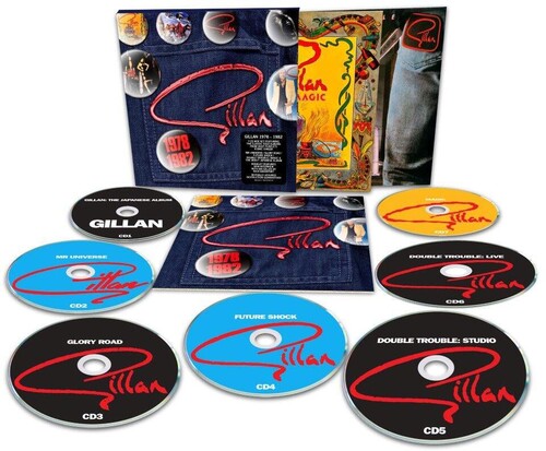 Gillan 1978-1982 - Deluxe Boxset (Deluxe Edition, Boxed Set) 7 Cd's)