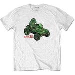 Gorillaz Green Jeep White