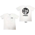 Gorillaz Song Machine Brush Logo White