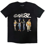 Gorillaz Spray Logo Group Black