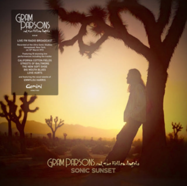 Gram Parsons & The Fallen Angels Sonic Sunset - Live FM Radio Broadcast (Limited Edition, Cream Colored Vinyl) [Import]