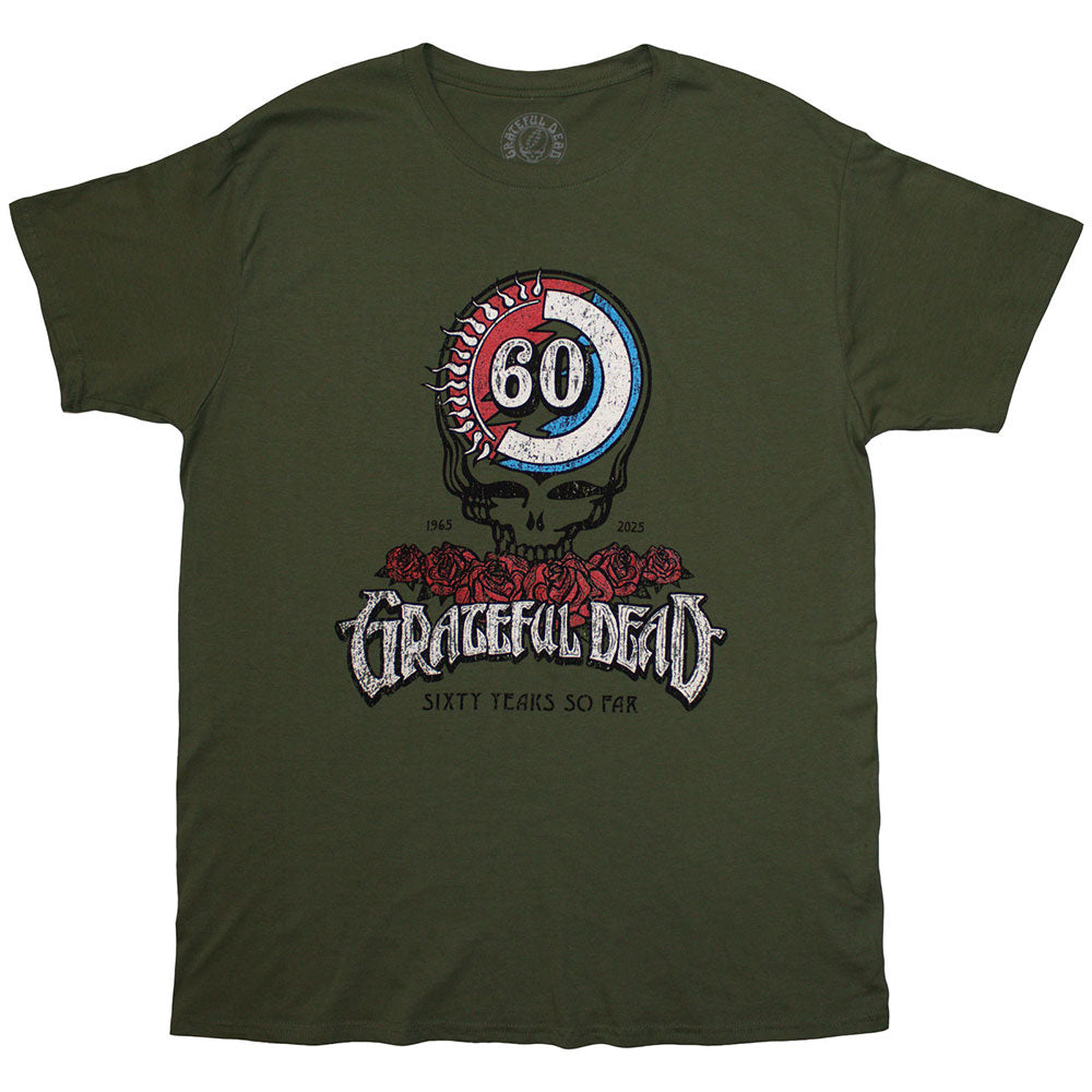 Grateful Dead 60th Roses Green